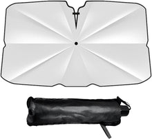 Cargar imagen en el visor de la galería, Parasol de Coche Plegable Tipo Paraguas – Anti-UV, Protección Solar y Reducción de Calor
