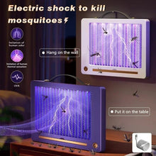 Cargar imagen en el visor de la galería, Lámpara Antimosquitos Eléctrica Recargable con Luz UV – Silenciosa y Portátil para Interior y Exterior
