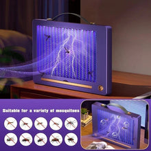 Cargar imagen en el visor de la galería, Lámpara Antimosquitos Eléctrica Recargable con Luz UV – Silenciosa y Portátil para Interior y Exterior
