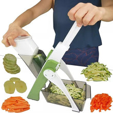 Cargar imagen en el visor de la galería, Mandolina de Cocina Multifuncional: Cortes Precisos para Chef y Aficionados
