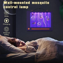 Cargar imagen en el visor de la galería, Lámpara Antimosquitos Eléctrica Recargable con Luz UV – Silenciosa y Portátil para Interior y Exterior
