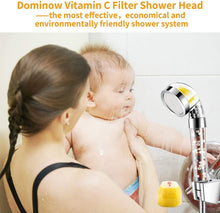 Cargar imagen en el visor de la galería, Cabezal de Ducha Filtrado con Vitamina C y Aroma a Limón – Transforma tu Baño en un Spa
