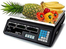 Cargar imagen en el visor de la galería, Báscula Comercial Digital 40kg para Frutas y Verduras con Batería Integrada
