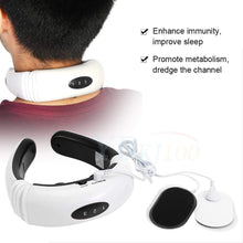 Cargar imagen en el visor de la galería, Masajeador de Cuello KL-5830 - Portátil con Calor Infrarrojo para el Cuidado Cervical
