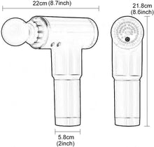 Cargar imagen en el visor de la galería, Pistola de Masaje Muscular Inalámbrica para Tejido Profundo: Alivio de Dolor y Relajación en Cualquier Lugar
