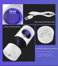 Cargar imagen en el visor de la galería, Antimosquitos Killer - Lámpara USB LED Repelente Silenciosa para el Hogar y Dormitorio
