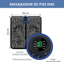 Cargar imagen en el visor de la galería, Masajeador de Pies Eléctrico EMS - Alivio Total con Estimulación Eléctrica Muscular
