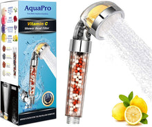 Cargar imagen en el visor de la galería, Cabezal de Ducha Filtrado con Vitamina C y Aroma a Limón – Transforma tu Baño en un Spa
