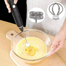 Cargar imagen en el visor de la galería, Espumador de Leche USB Recargable - Tu Café con Espuma Perfecta en Segundos ☕✨
