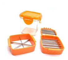 Cargar imagen en el visor de la galería, Cortador de Verduras 5 en 1 – ¡El Utensilio Definitivo para Cortar Frutas y Verduras!
