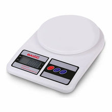 Cargar imagen en el visor de la galería, Báscula de Cocina Digital LCD Basic Home - 7 kg, Color Blanco
