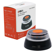 Cargar imagen en el visor de la galería, EBOX Luz Emergencia V16 Homologada DGT con Geolocalización – Baliza Conectada DGT 3.0
