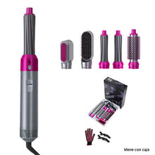Cargar imagen en el visor de la galería, Revolution Hair 5 en 1: Cepillo y Secador Multifunción para un Peinado Profesional en Casa
