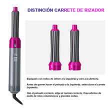 Cargar imagen en el visor de la galería, Revolution Hair 5 en 1: Cepillo y Secador Multifunción para un Peinado Profesional en Casa
